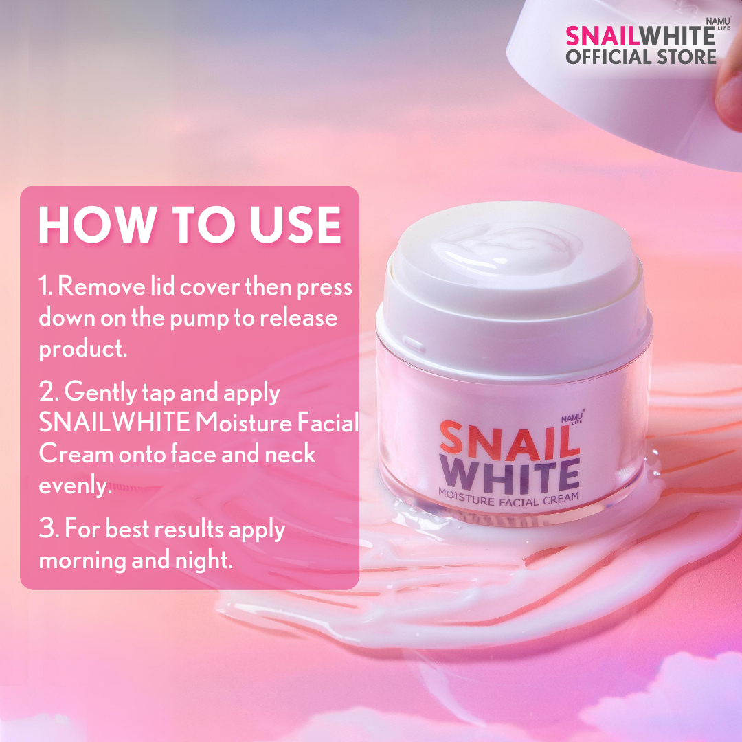 SNAILWHITE Moisture Facial Cream 30ml