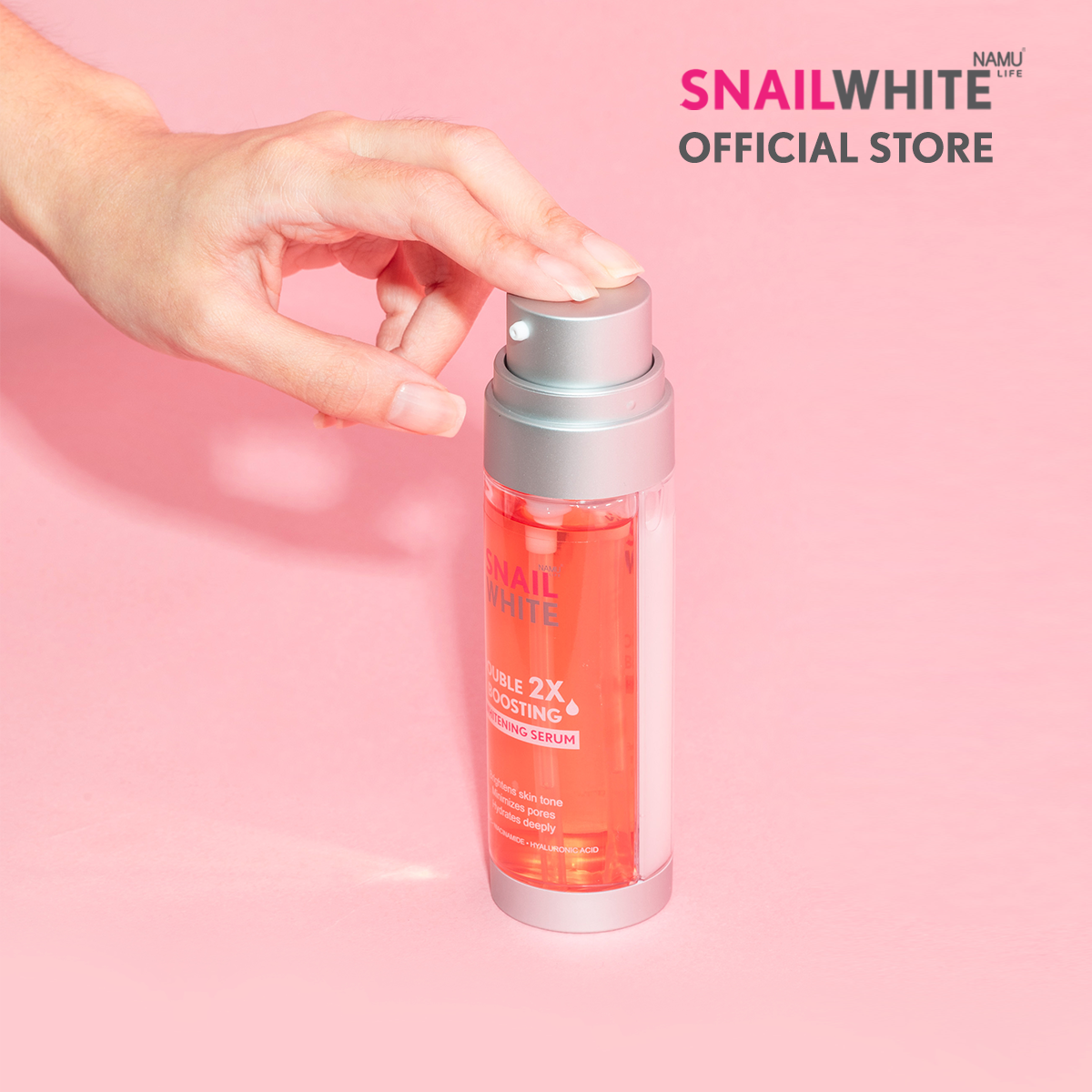 SNAILWHITE Double Boosting Brightening Serum 4ml+4ml