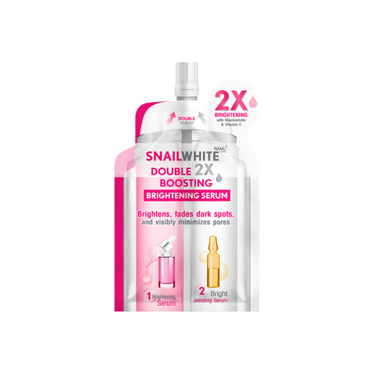 SNAILWHITE Double Boosting Brightening Serum 4ml+4ml