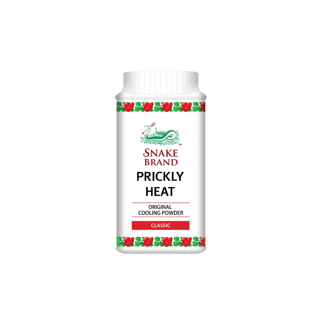 SNAKE BRAND Prickly Heat Original Cooling Powder Classic 50g